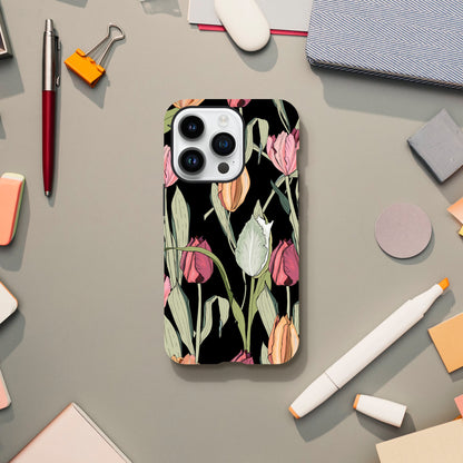 Tulips - Phone Tough Case iPhone 14 Pro Phone Case