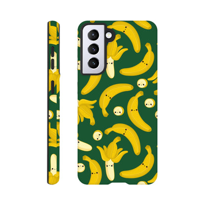 Happy Bananas - Phone Cases Tough case Samsung - Galaxy S21 Print Material Globally Fulfilled