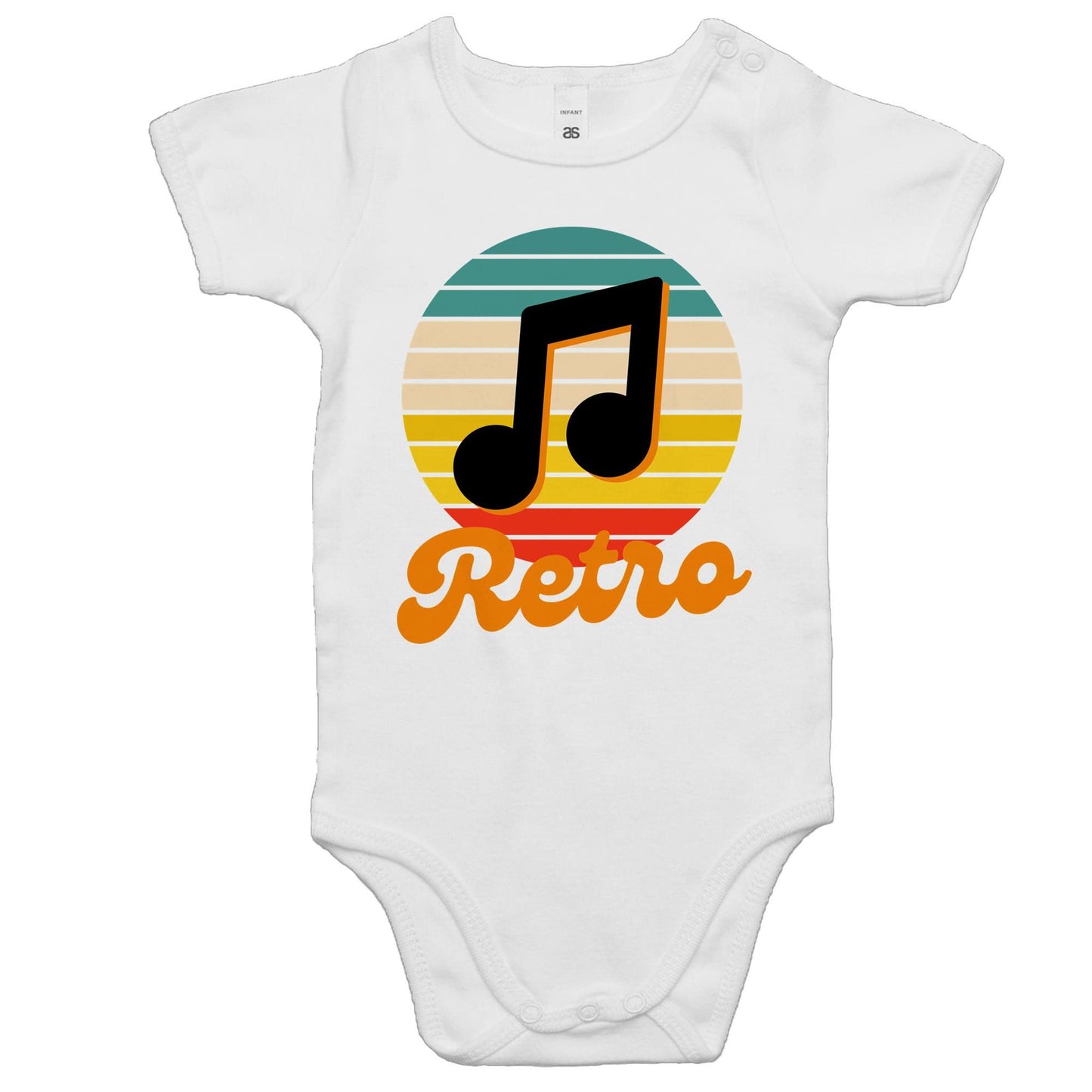 Retro Music - Baby Bodysuit