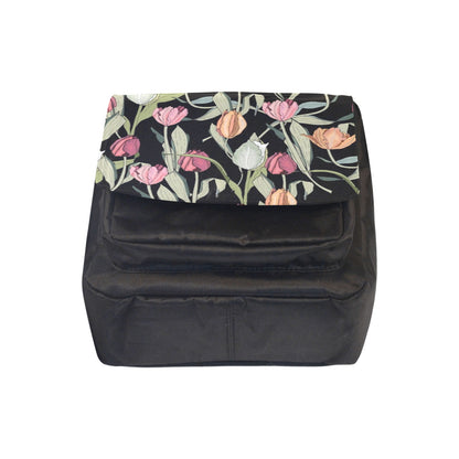 Tulips - Crossbody Nylon Bag Crossbody Bags Plants Printed Offshore