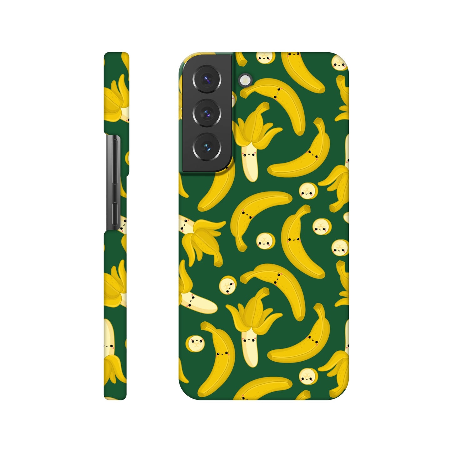 Happy Bananas - Phone Cases Slim case Samsung - Galaxy S22 Print Material Globally Fulfilled