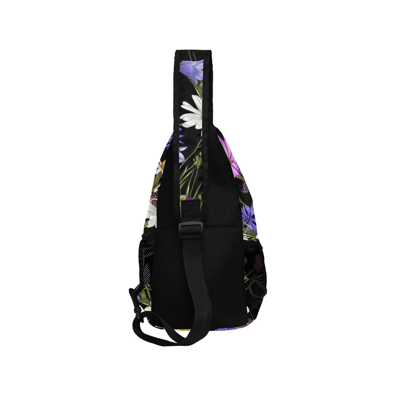 Butterfly Flowers - Cross-Body Chest Bag Cross-Body Chest Bag