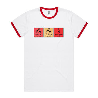 Bacon Periodic Table - Staple Ringer Tee