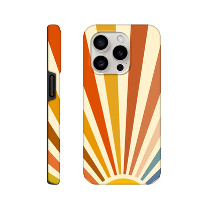 Sunshine - Phone Tough case iPhone 15 Pro Phone Case Globally Fulfilled Retro Summer