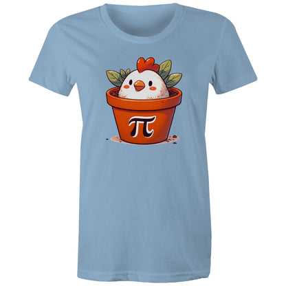 Chicken Pot Pi - Womens T-shirt