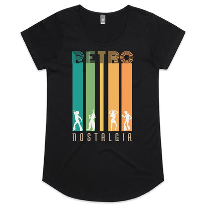 Retro Nostalgia - Womens Scoop Neck T-Shirt