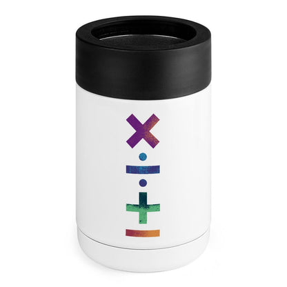 Maths Symbols - Stainless Steel Can Cooler