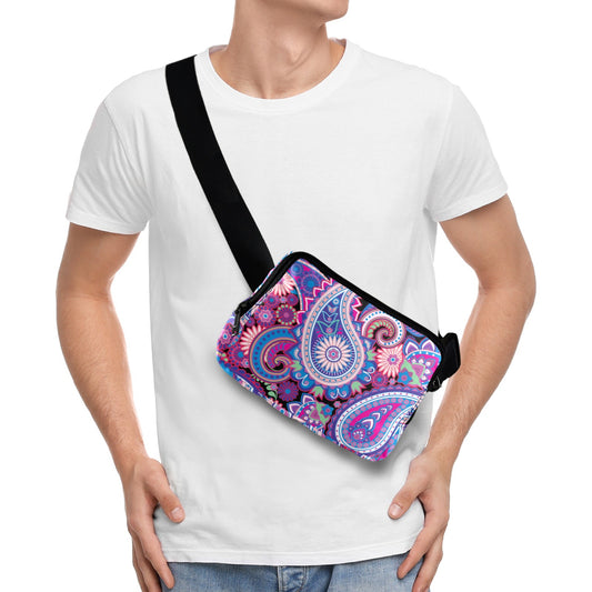 Purple Paisley - Belt Bag Belt Bag Printed Offshore