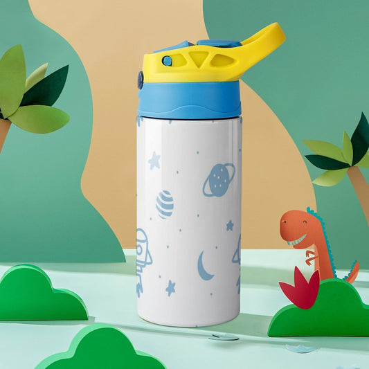 Baby Blue Space - Kids Drink Bottle