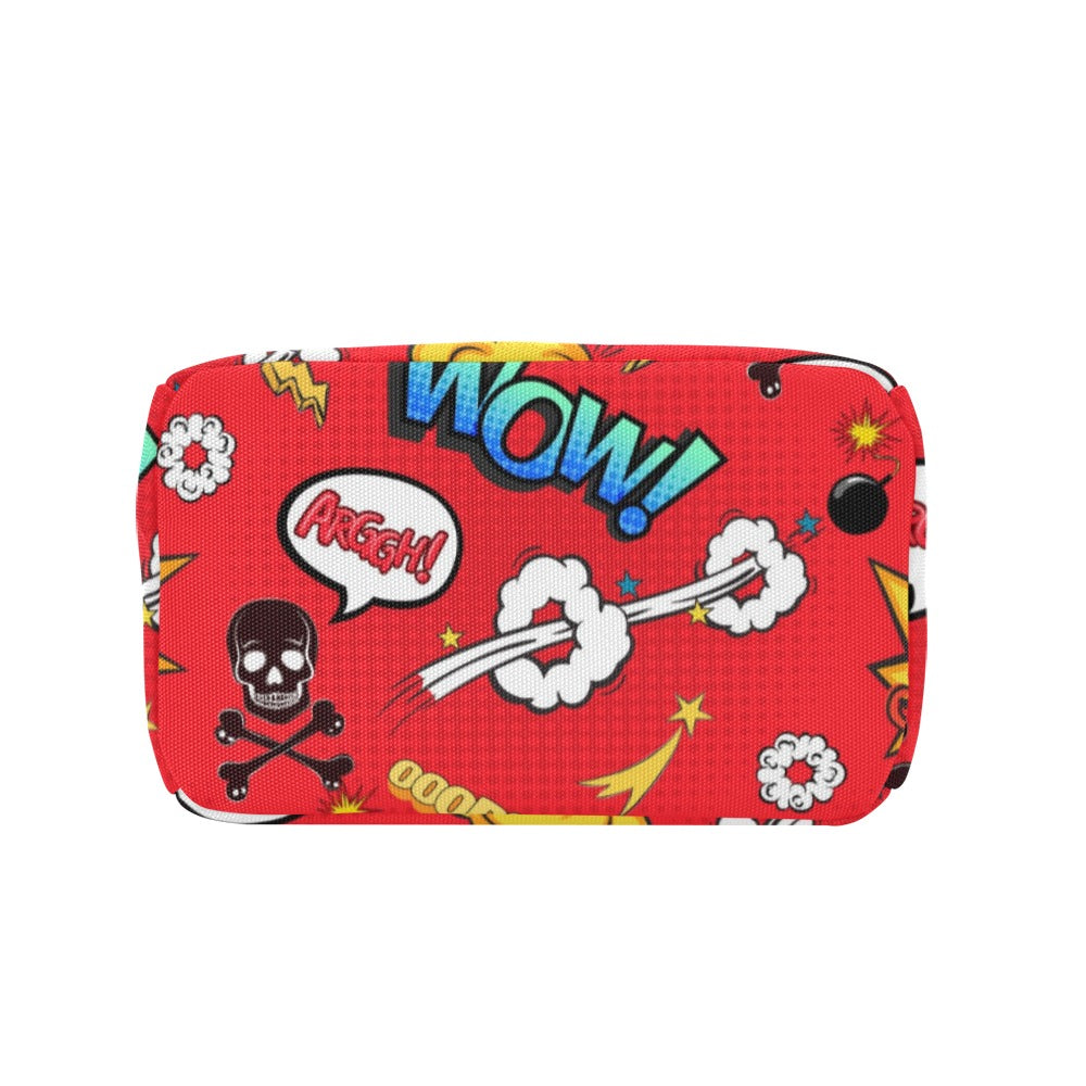 Comic Book Red - Lunch Bag Lunch Bag comic Printed Offshore