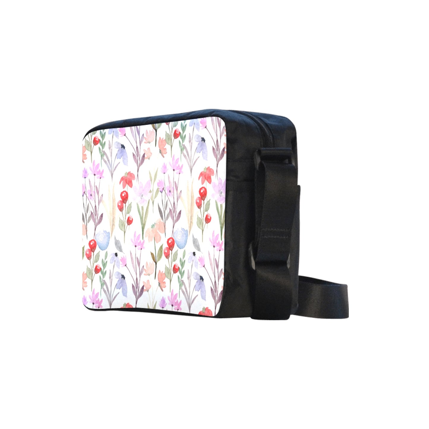 Floral Watercolour - Classic Cross-body Nylon Bags