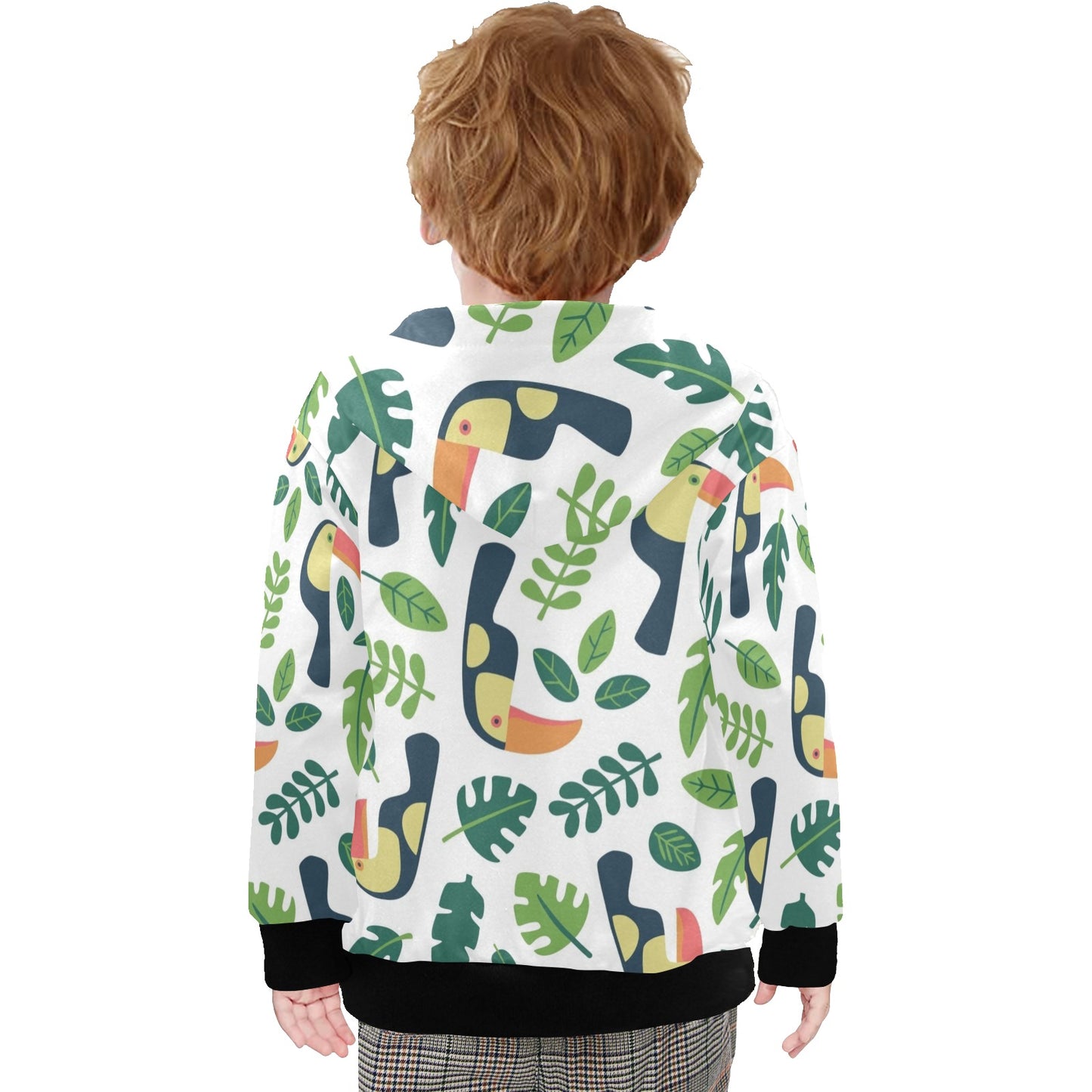 Toucans - Junior Boys Zip Up Hoodie