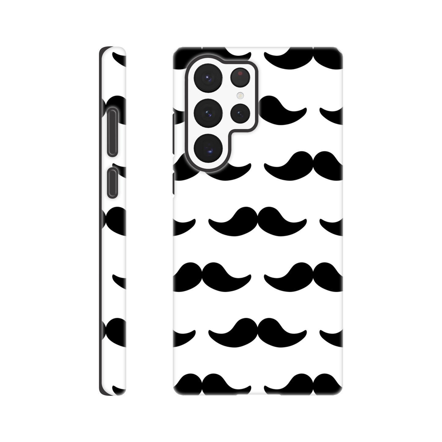 Moustache - Phone Tough Case Galaxy S22 Ultra Phone Case Funny Globally Fulfilled