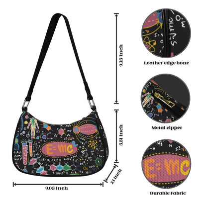 Science Time Blackboard - Small Shoulder Bag