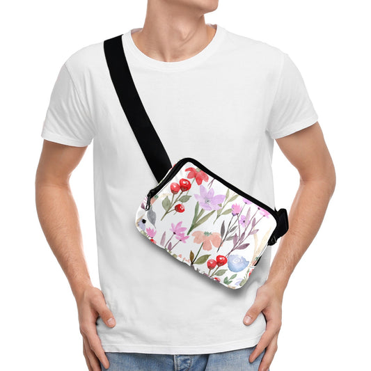 Floral Watercolour - Belt Bag Belt Bag Plants Printed Offshore