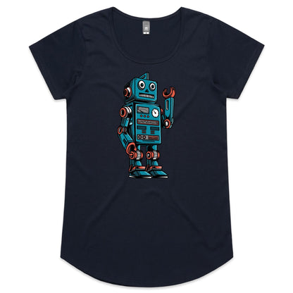 Robot - Womens Scoop Neck T-Shirt