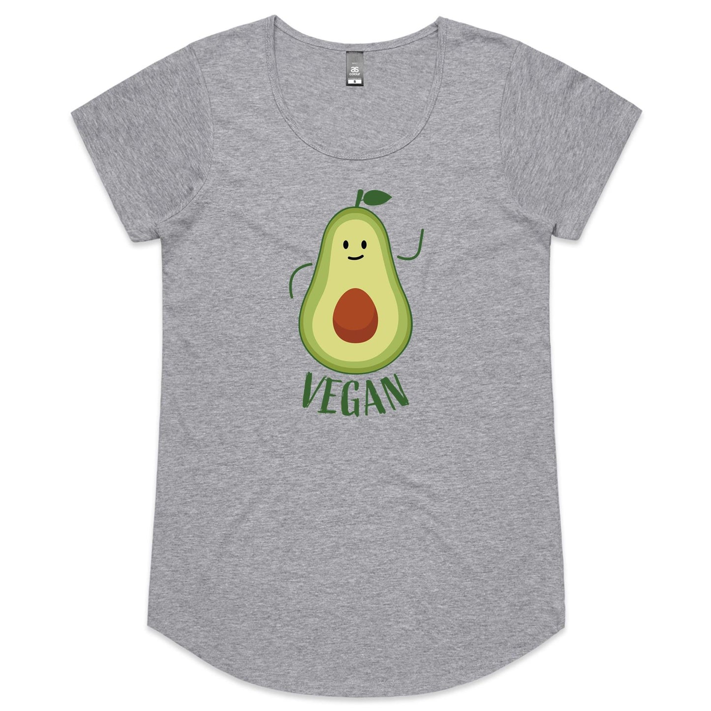 Vegan - Womens Scoop Neck T-Shirt