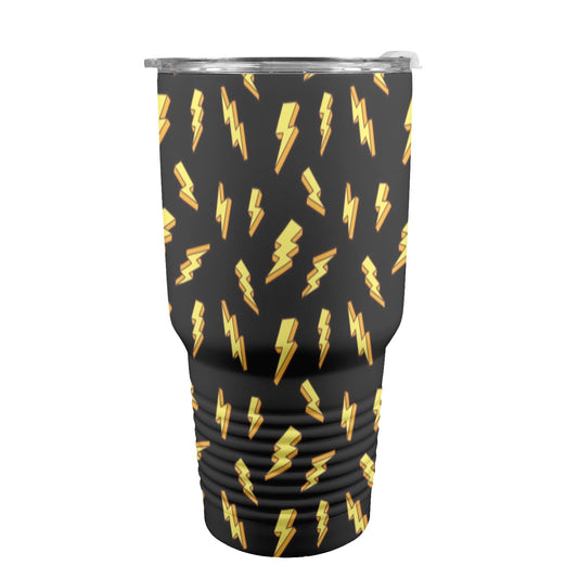 Lightning Bolts - 30oz Insulated Stainless Steel Mobile Tumbler