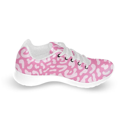 Pink Leopard - Kids Sneakers