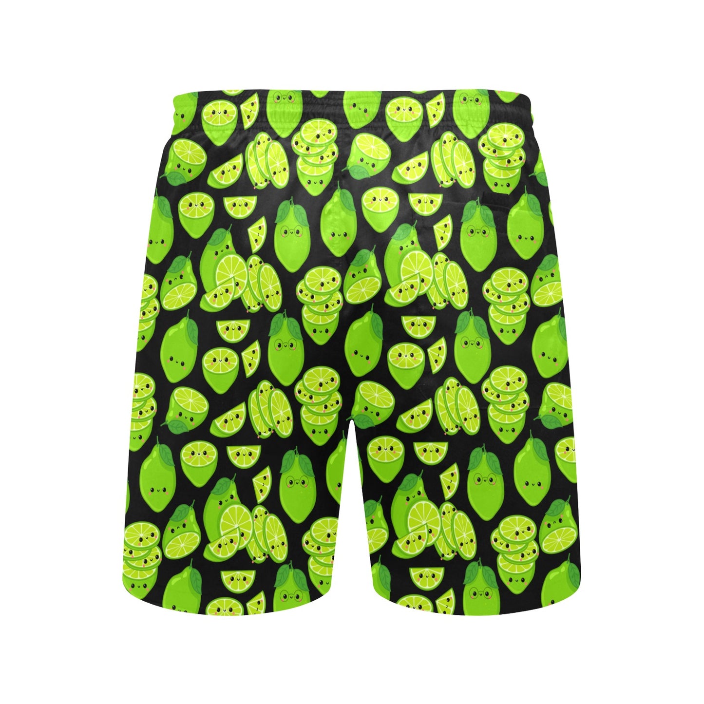 Cute Limes - Men's Mid-Length Beach Shorts