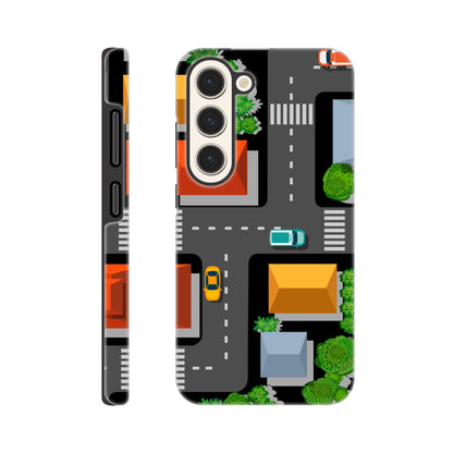 Road Map - Phone Tough Case Galaxy S23 Phone Case Globally Fulfilled