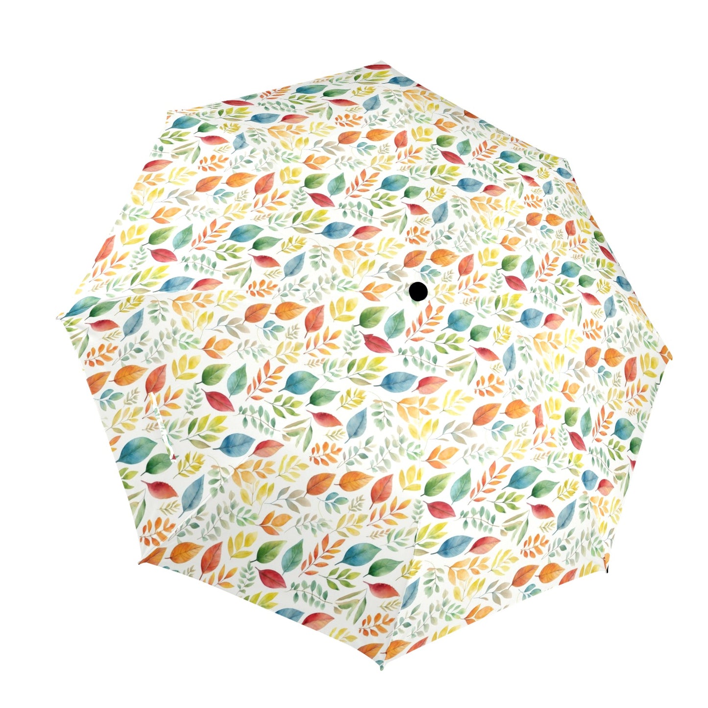 Autumn Leaves - Semi-Automatic Foldable Umbrella