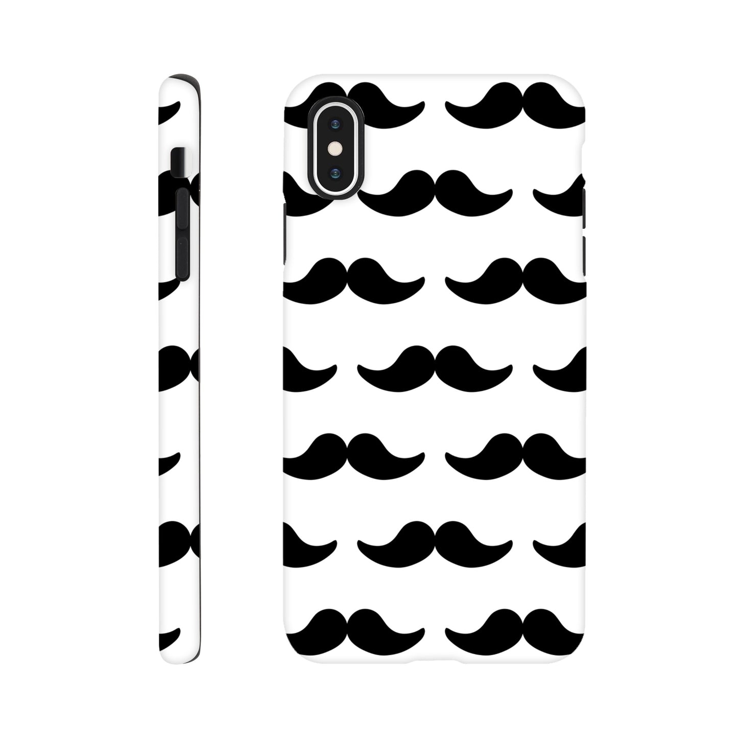 Moustache - Phone Tough Case iPhone XS Max Phone Case Funny Globally Fulfilled