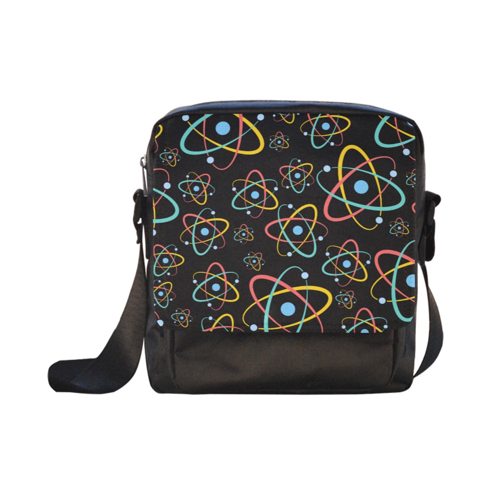 Atoms - Crossbody Nylon Bag Crossbody Bags Printed Offshore Science