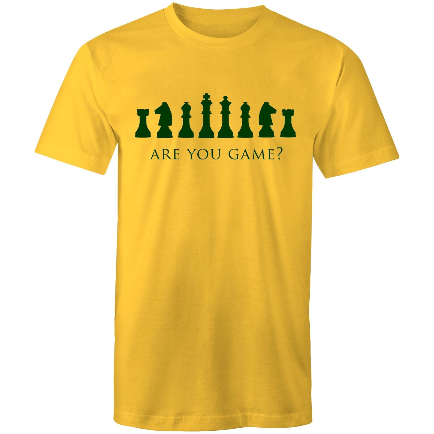 Are You Game, Chess - Mens T-Shirt