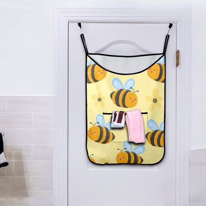 Bright Bees - Hanging Laundry Bag