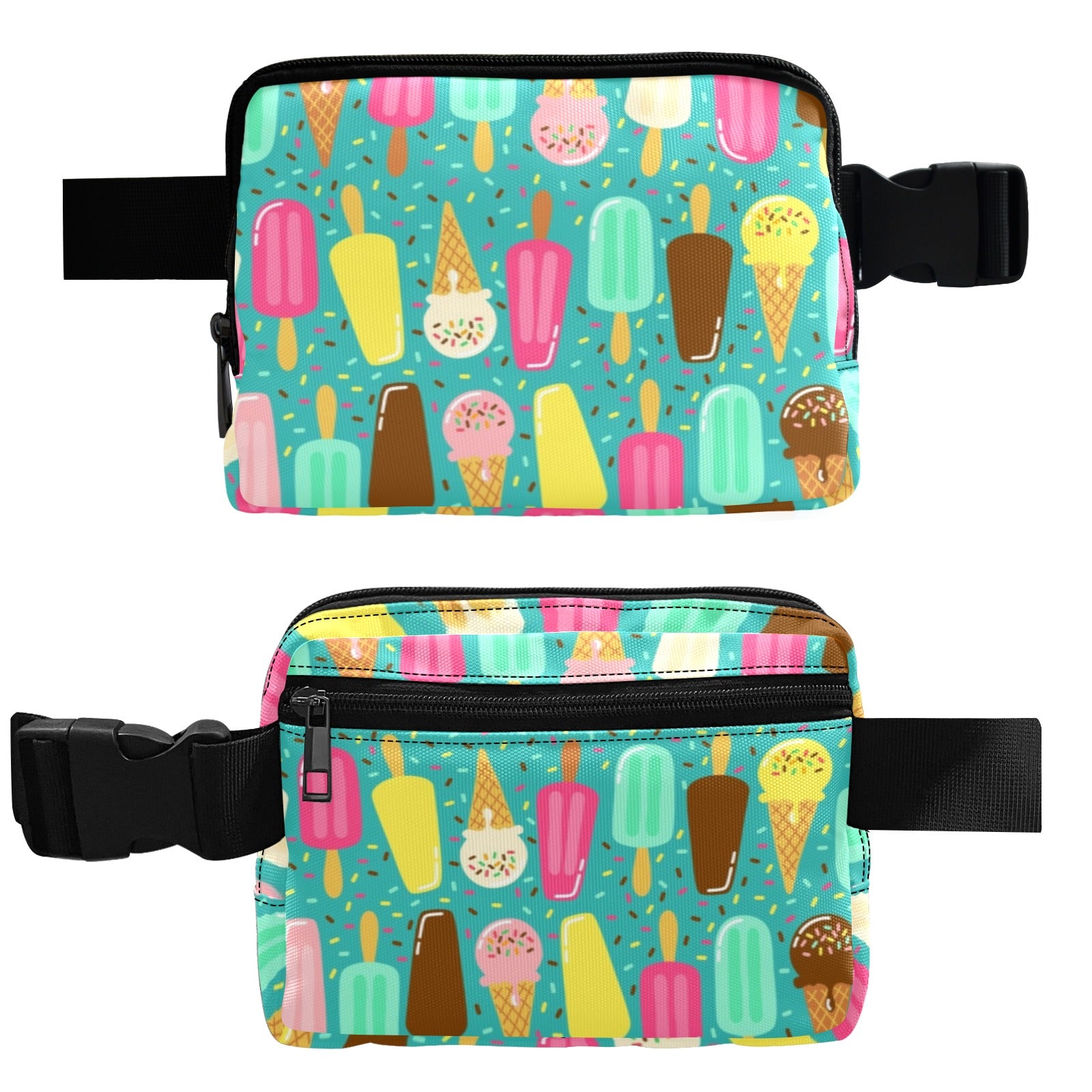 Ice Cream - Belt Bag Belt Bag Food Printed Offshore