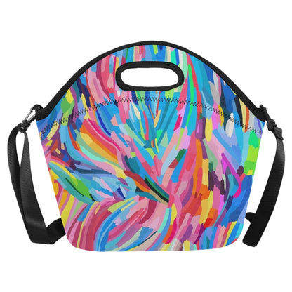 Brushstrokes - Neoprene Lunch Bag/Large