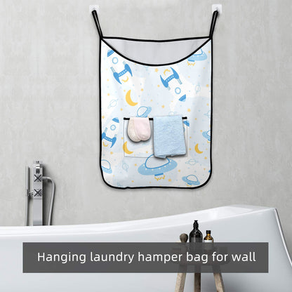 Spaceships And UFO's - Hanging Laundry Bag