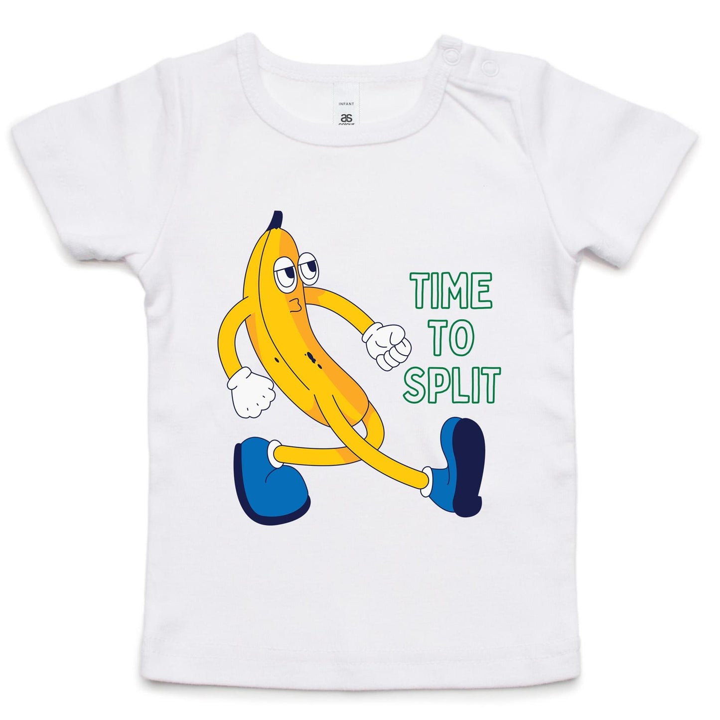 Banana, Time To Split - Baby T-shirt