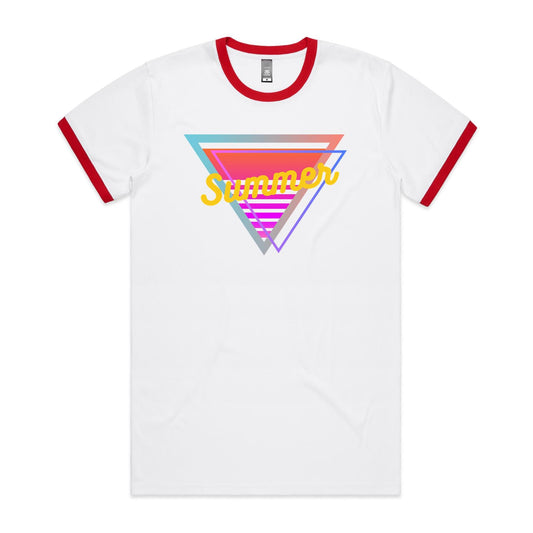 80's Summer - Staple Ringer Tee