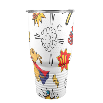 Superdog - 30oz Insulated Stainless Steel Mobile Tumbler