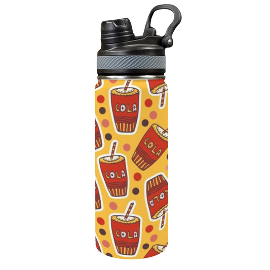 Cola - Insulated Water Bottle with Dual-Use Lid (18oz) Insulated Water Bottle with Dual-Use Lid (18oz) Food Printed Offshore