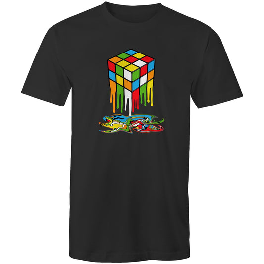 Melting Game Cube - Mens T-Shirt