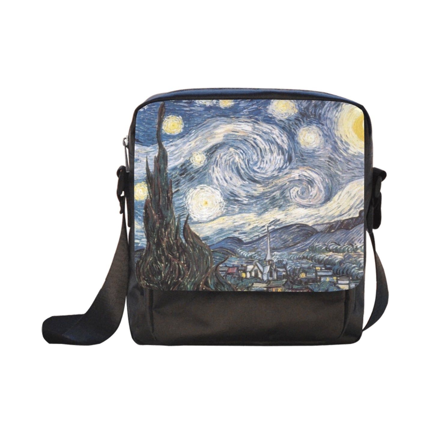 Starry Night - Crossbody Nylon Bag Crossbody Bags Printed Offshore