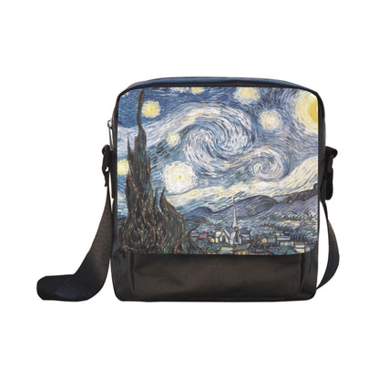 Starry Night - Crossbody Nylon Bag Crossbody Bags Printed Offshore