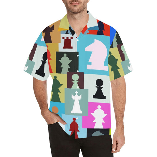 Colourful Chess - Hawaiian Shirt