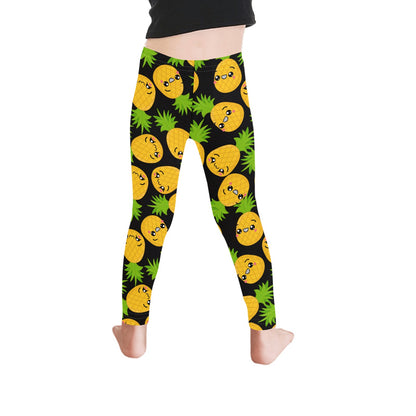 Cool Pineapples - Kid's Ankle Length Leggings