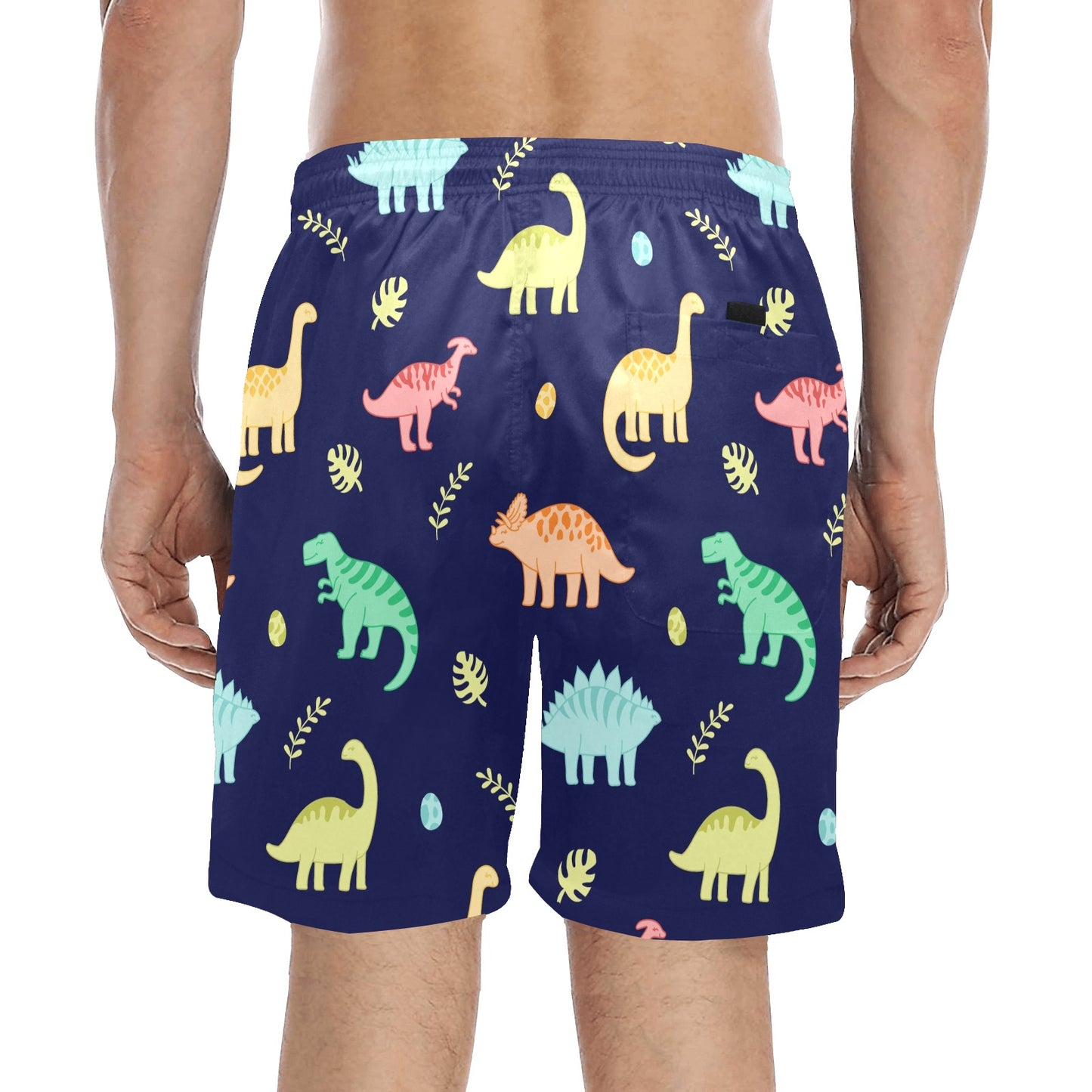 Dinosaurs - Men's Mid-Length Beach Shorts