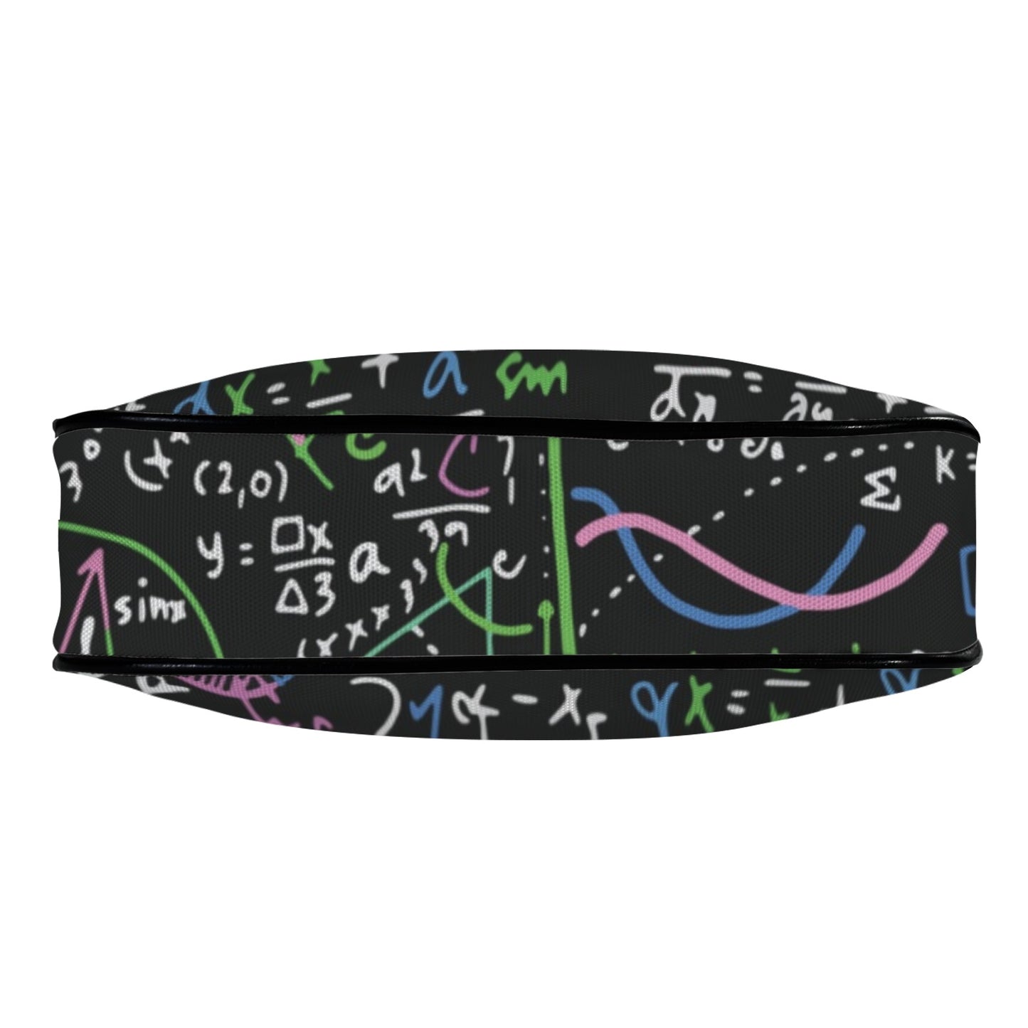 Equations In Green And Pink - Small Shoulder Bag