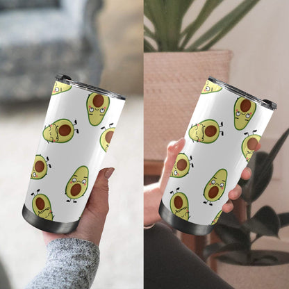 Avocado Characters - 20oz Travel Mug / Tumbler