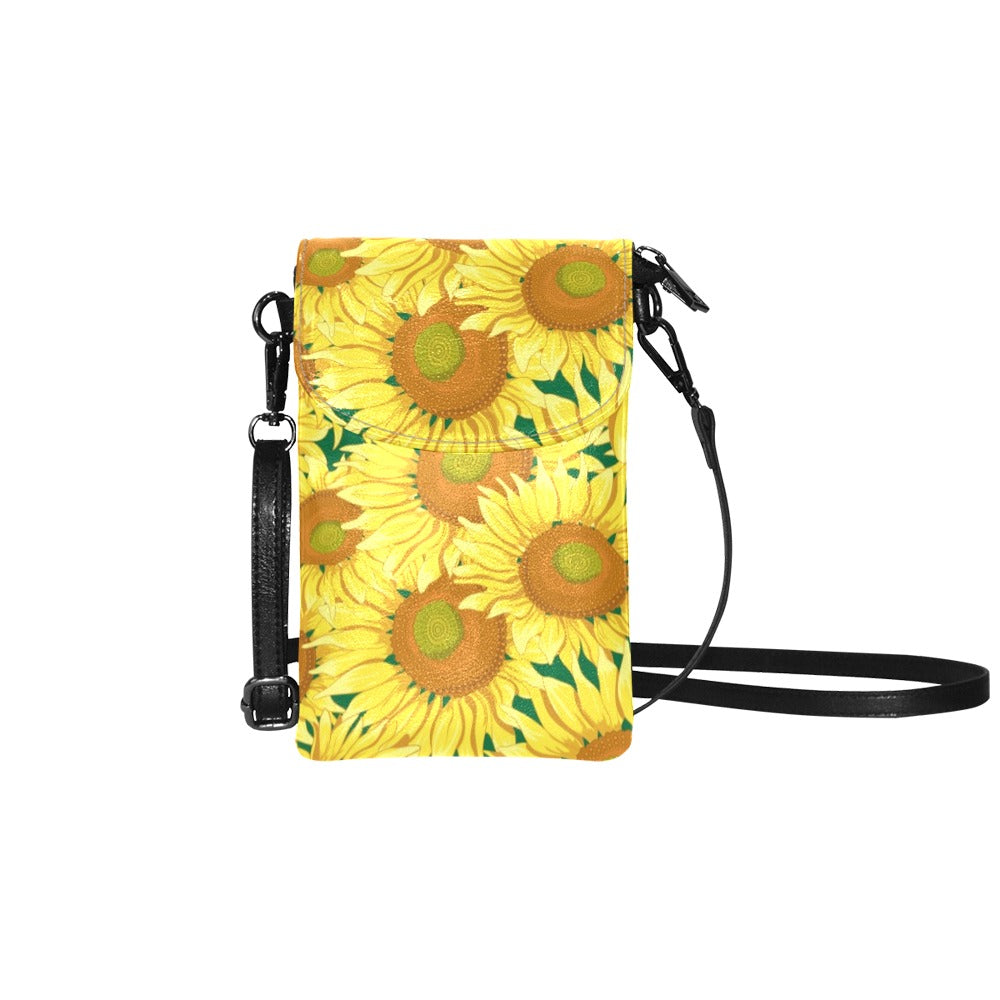 Sunflowers - Small Phone Purse / Bag