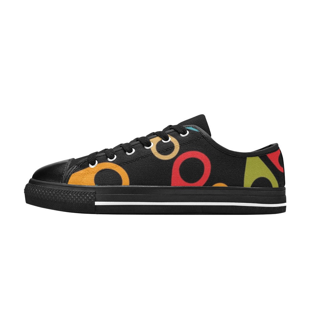 Where Am I - Women's Classic Canvas Shoes