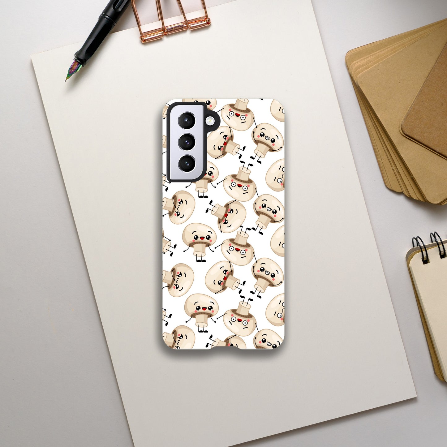 Cute Mushrooms - Phone Tough Case Galaxy S21 Phone Case Globally Fulfilled