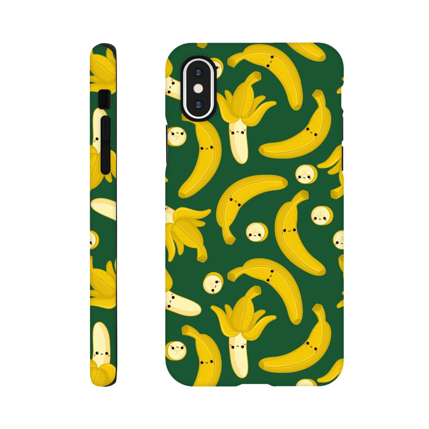 Happy Bananas - Phone Cases Tough case Apple - iPhone XS Print Material Globally Fulfilled