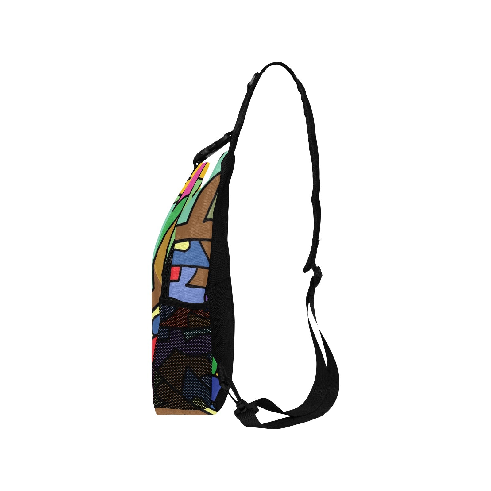 Bright Abstract - Cross-Body Chest Bag Cross-Body Chest Bag